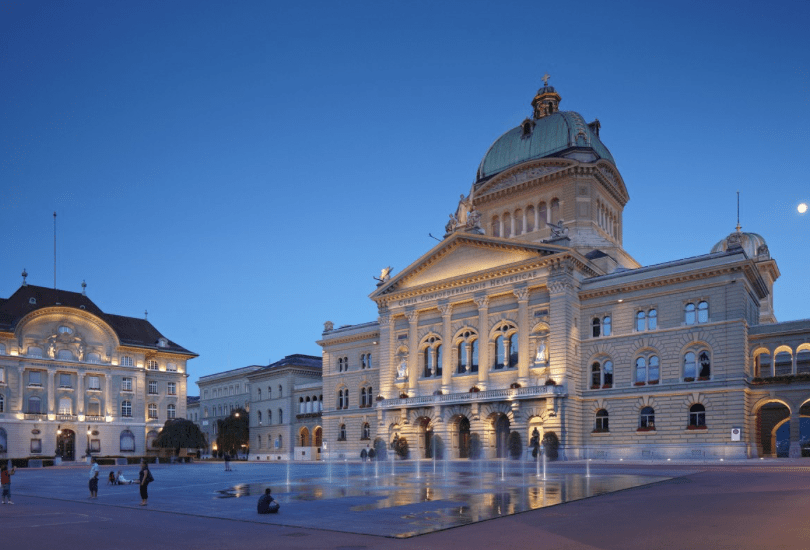Das Bundeshaus in Bern