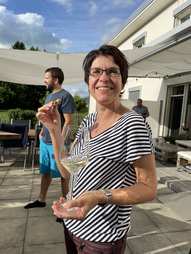 Zum Grillen bei Marc